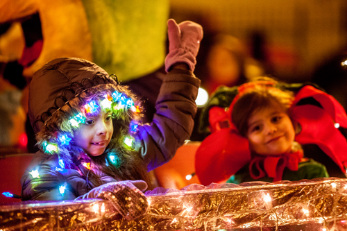 Downtown Parade of Lights Dec. 2013. Photo: Scott Griessel. Courtesy Downtown Tucson Partnership