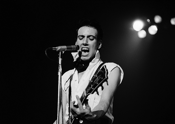 Joe Strummer of The Clash, London Calling Tower Theater Show on March 6, 1980. Photo: John Coffey via Flickr.com